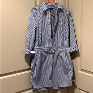 Banana Republic dress shirt dress